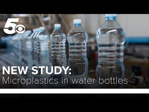 New research shows new information about microplastics in water bottles